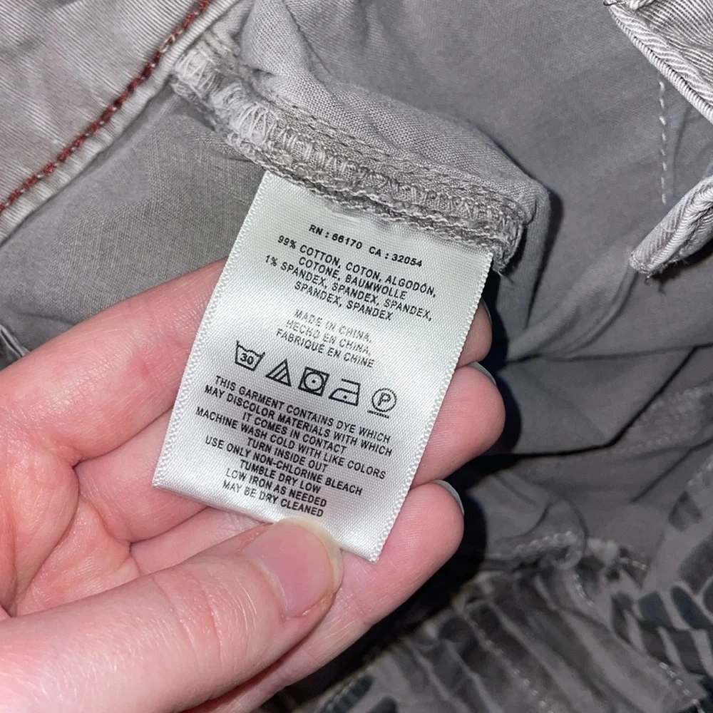 Grey chino by Anthropologie shorts